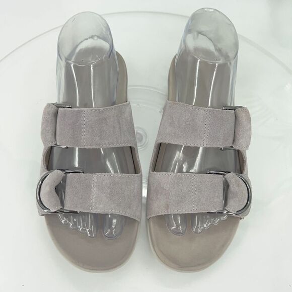 Vionic Corlee Slide Sandals Women Size 8 Gray Comfort Beach Summer Shoes Comfort - Picture 5 of 15